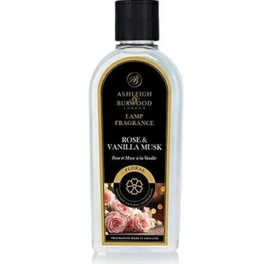 Ashleigh & Burwood Geurlamp olie Rose & Vanilla Musk L - 500ML Best
