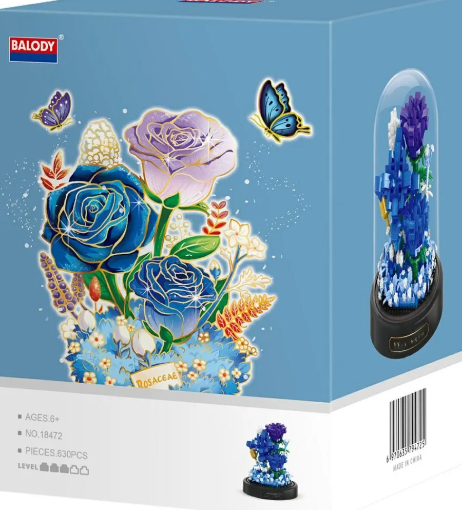 Balody 3D Bouwset Blue Enchantress onder stolp Sale