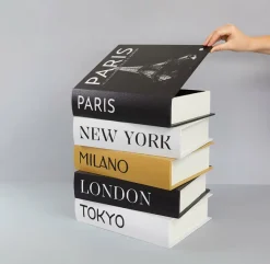 Balvi Bijzettafel Metropolitan Book Stack wood New