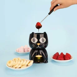 Balvi Fondue set kat zwart New