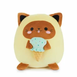 Balvi Katten kussen Fluffy Kawaii Minty Geel Clearance