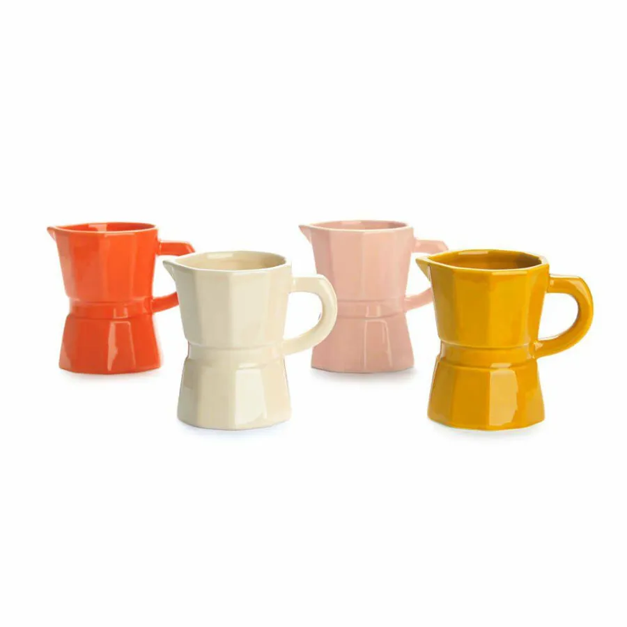 Balvi Koffiekop set Moka Caramel - 4 kleuren Best