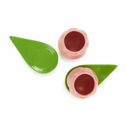 Balvi Koffiekopje Tulp roze - set van 2 kopjes met schotels Hot