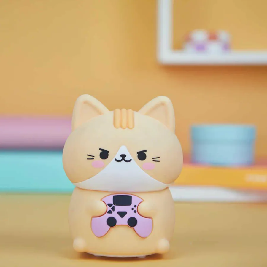 Balvi Nachtlampje Kawaii Gamer oranje