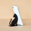 Balvi Telefoonhouder Feline zwart metaal New