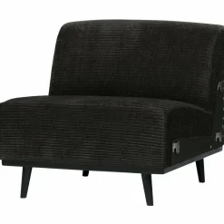 BePureHome Statement 1-zits element brede platte rib graphite New
