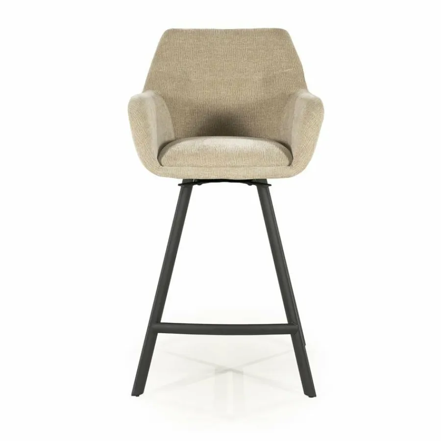 By Boo Barstoel Bliss with armleuning - taupe Discount