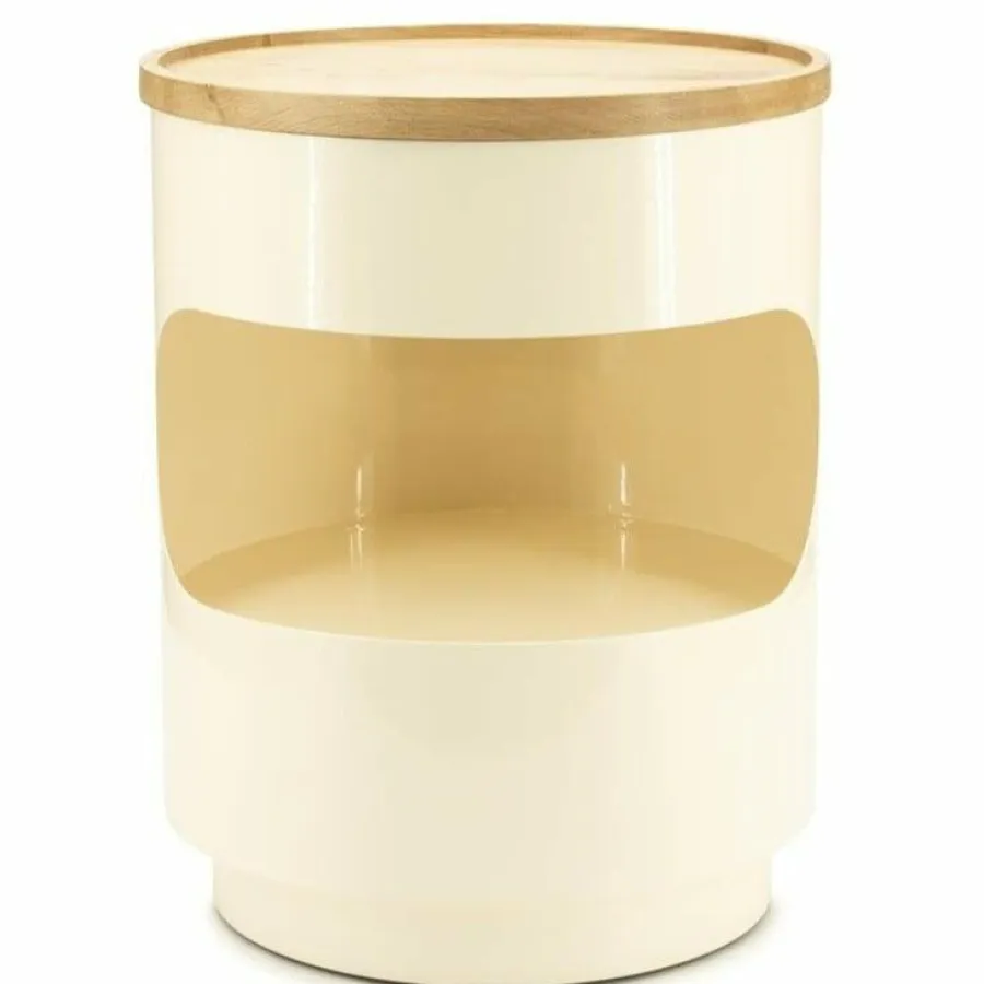 By Boo Bijzettafel Tondo - beige Clearance