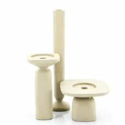 By Boo Candle holder Squand medium - beige Online