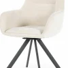 By Boo Eettafelstoel Bliss met armleuning - beige Discount