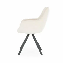 By Boo Eettafelstoel Bliss met armleuning - beige Discount