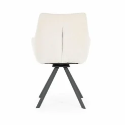 By Boo Eettafelstoel Bliss met armleuning - beige Discount