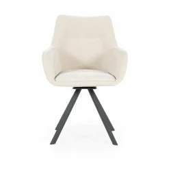 By Boo Eettafelstoel Bliss met armleuning - beige Discount