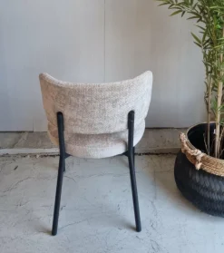 By Boo Eettafelstoel Oasis - taupe Clearance