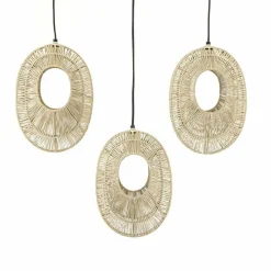 By Boo Hanglamp Ovo cluster rechthoek - natural Clearance