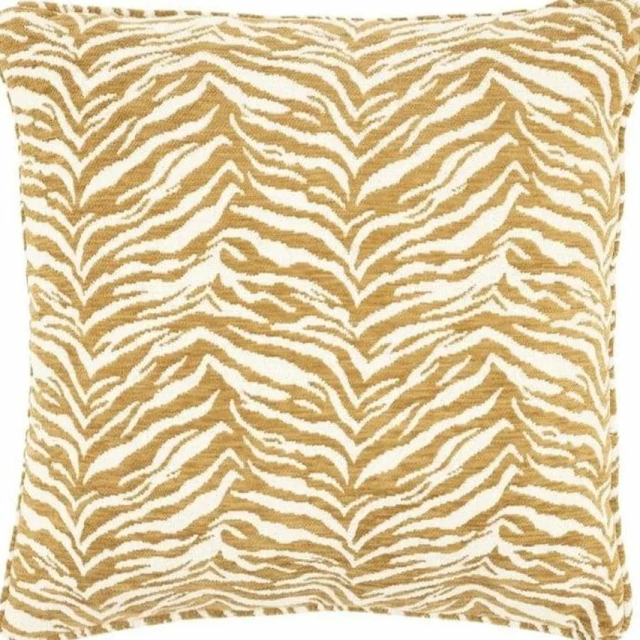 By Boo Kussen Tigra 45x45 cm - mosterd Best