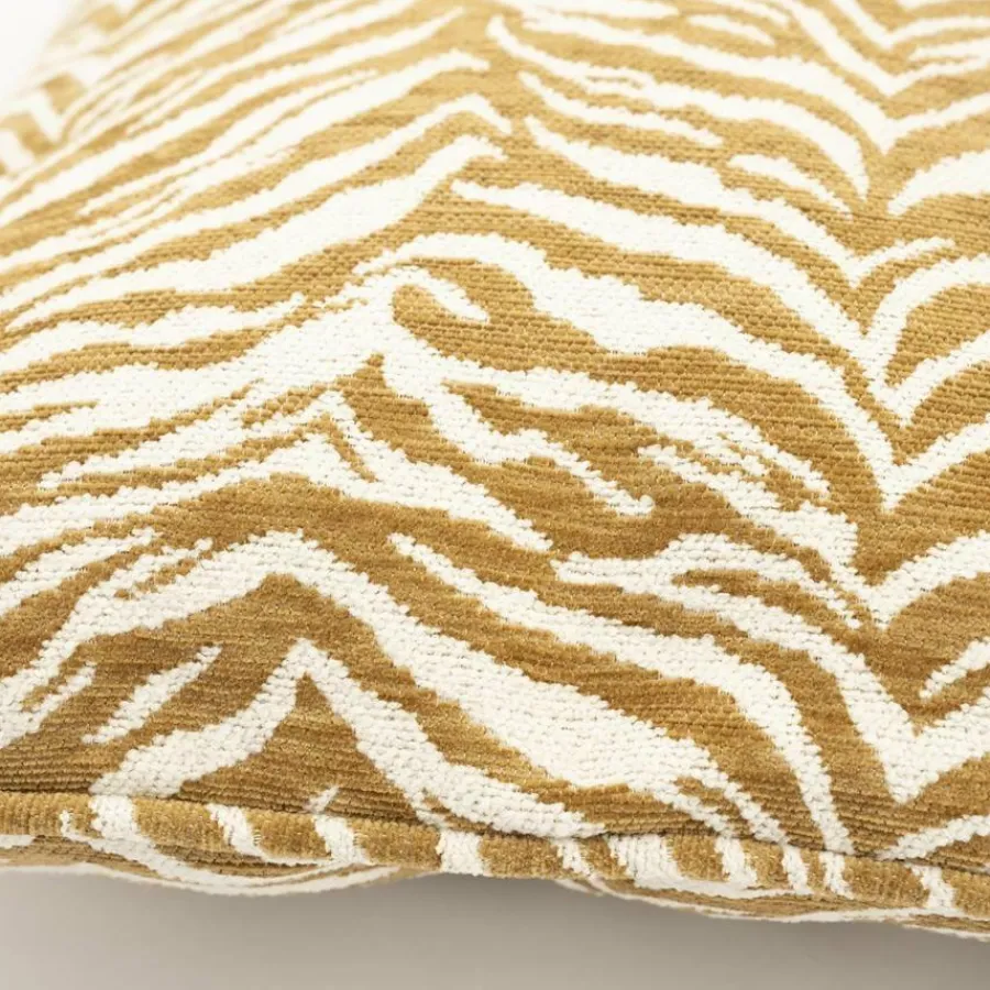 By Boo Kussen Tigra 45x45 cm - mosterd Best