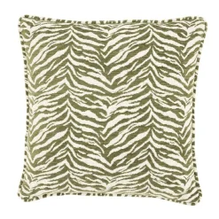 By Boo Kussen Tigra 45x45 cm - groen Clearance