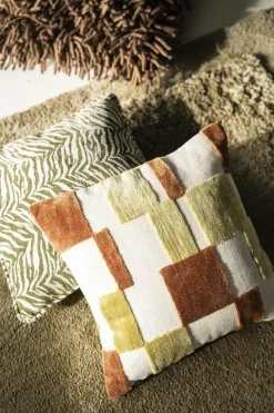 By Boo Kussen Tigra 45x45 cm - groen Clearance