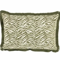 By Boo Kussen Tigra 40x60 cm - groen Sale