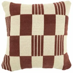 By Boo Kussen Twist 45x45 cm - burgundy New