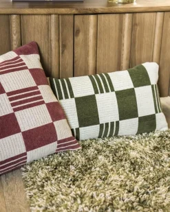 By Boo Kussen Twist 45x45 cm - burgundy New