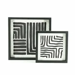 By Boo Schilderij Triq set of 2 Hot