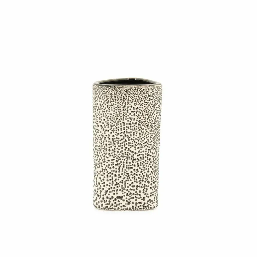 By Boo Vaas Dotangle klein - bruin Sale