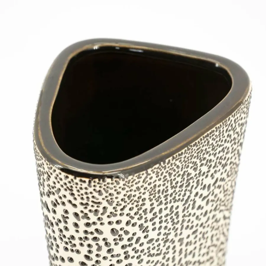 By Boo Vaas Dotangle klein - bruin Sale