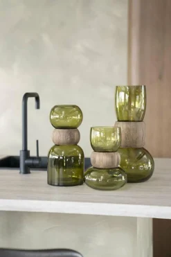 By Boo Vaas Verra klein - groen