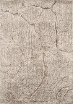By Boo Vloerkleed Kala 200x300 cm - taupe New