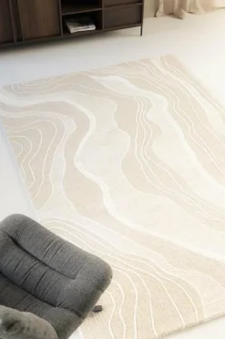 By Boo Vloerkleed Soil 190x290 cm - beige Discount