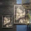 By Boo Wandkaart Miyagi city - large New