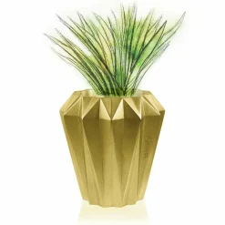 Candellana Bloempot beton Rack 13 cm Goud New