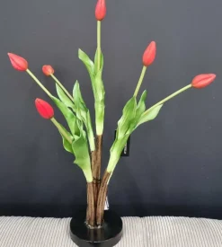 Countryfield Boeket kunstbloemen Tulip rood Outlet