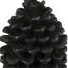 Countryfield Dennenappelkaars LED Lyon L zwart Clearance