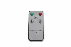 Countryfield Dinerkaars LED Diner rustiek roze met beweegbare vlam – 2 stuks Hot