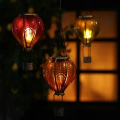 Countryfield Hanger hete luchtballon Solar LED set van 3 multicolor - L Clearance