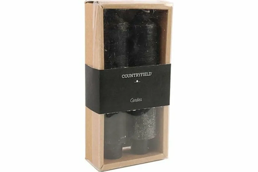 Countryfield Kaars Vela zwart - diverse afmetingen Best