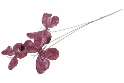 Countryfield Kunstdeco Vlinder Lush Set van 3 takken met 3 vlinders per tak Hot