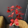 Countryfield Kunstdeco Vlinder Lush rood Set van 3 takken met 3 vlinders per tak Best
