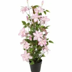 Countryfield Kunstplant Clematis XL roze 94 cm hoog Outlet