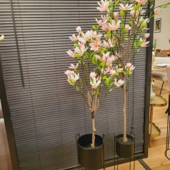 Countryfield Kunstplant Magnolia Loebneri L roze / wit - 180 cm Clearance