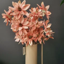Countryfield Kunsttak Magnolia roze / goud New