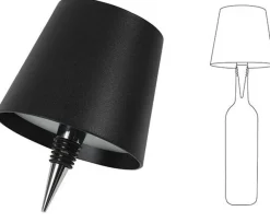 Countryfield Lamp touch flessenkurk LED Lux zwart Outlet