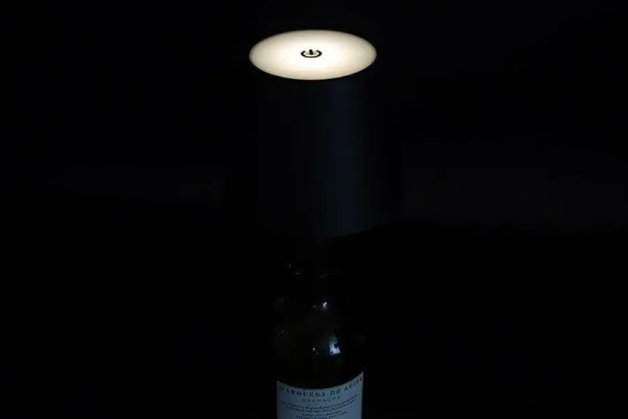 Countryfield Lamp touch flessenkurk LED Lux zwart Outlet