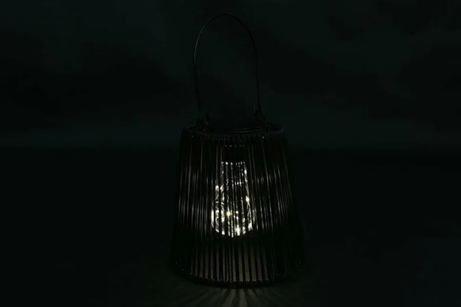 Countryfield Lantaarn LED solar Luana zwart L Discount