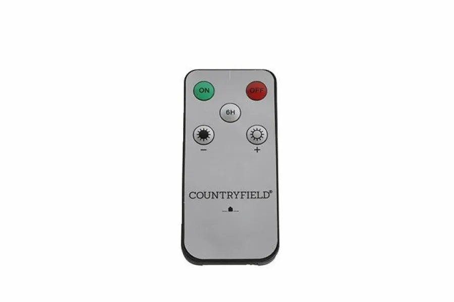 Countryfield LED Licht Dinerkaars Lyon rustiek beige - set van 2 New