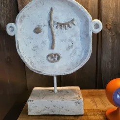 Countryfield Ornament gezicht Picasso wit Clearance