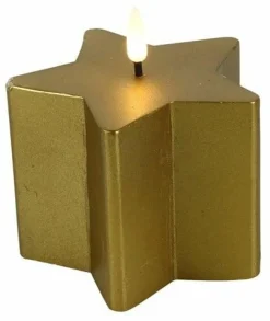 Countryfield Ster kaars LED Lyon S goud Outlet